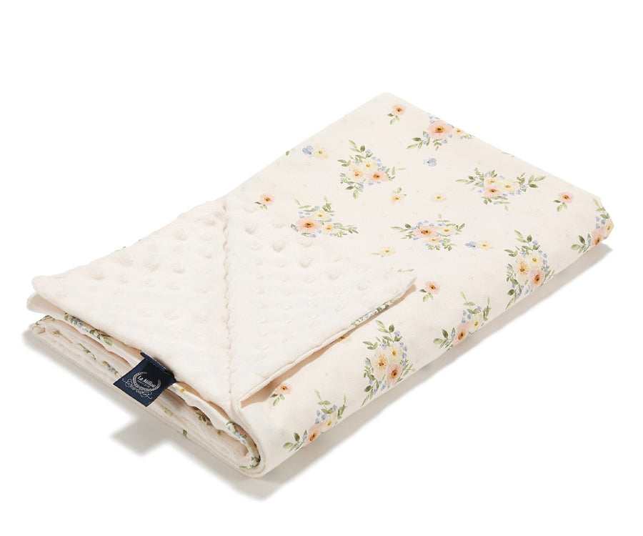 La Millou Light Blanket English Garden – Ecru