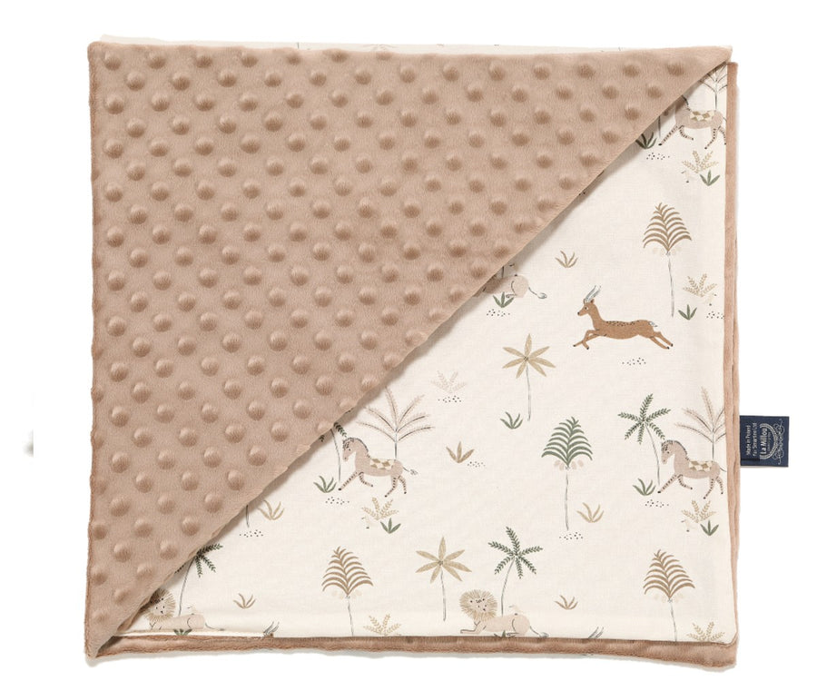La Millou Light Blanket Little Savannah – Mocca