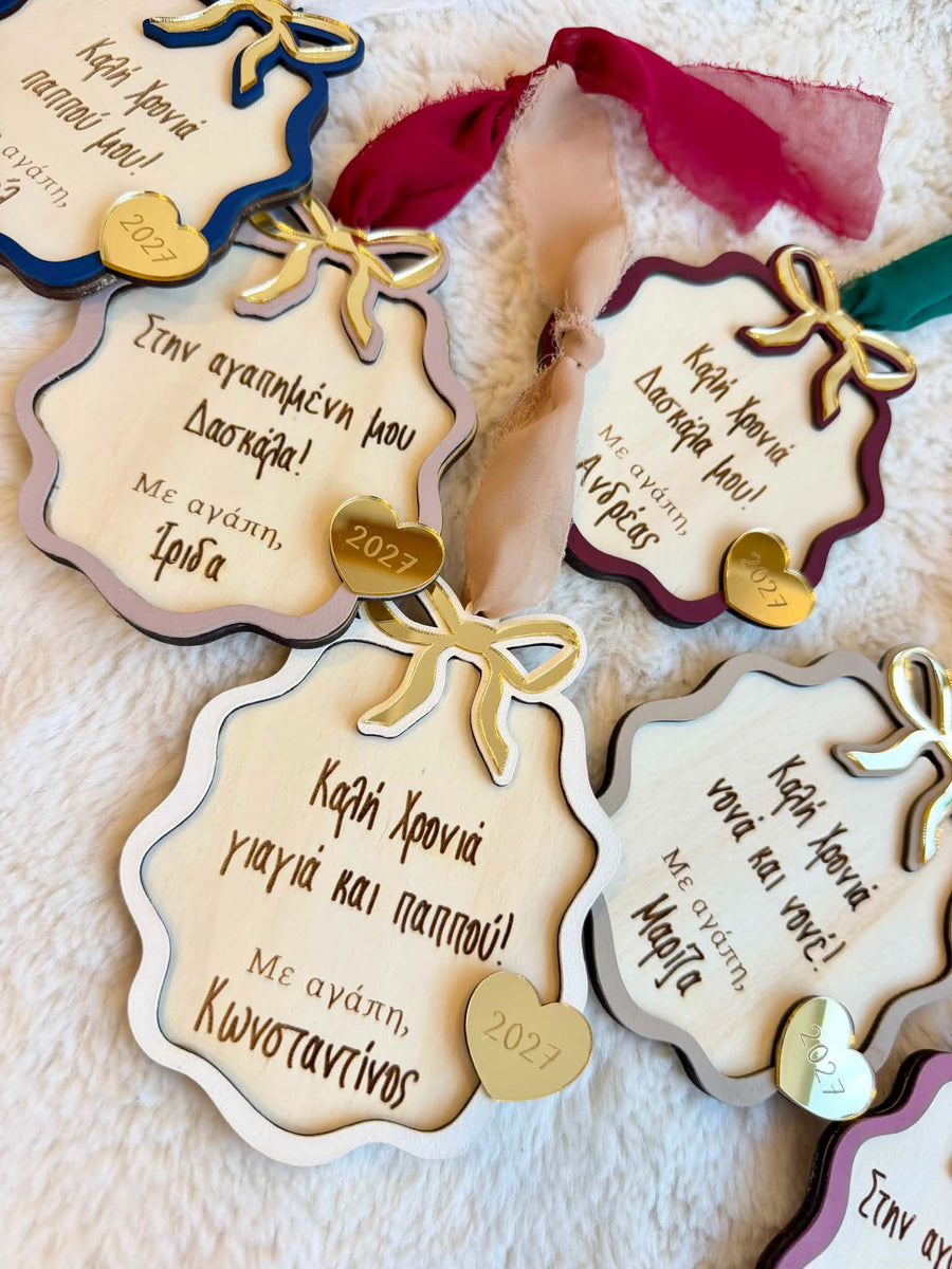 Personalized Christmas Wish Ornament