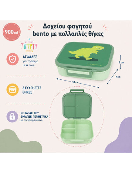Lunch Box Bento 900ml - Dinosaur