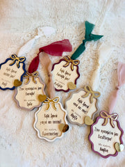 Personalized Christmas Wish Ornament