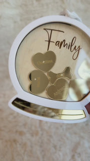Snow Globe Family Ornament