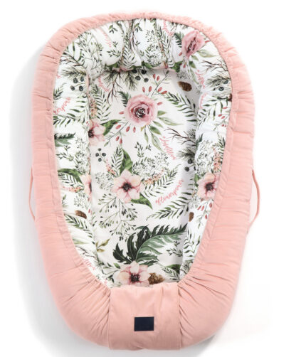 Baby Nest Wild Blossom – Powder Pink